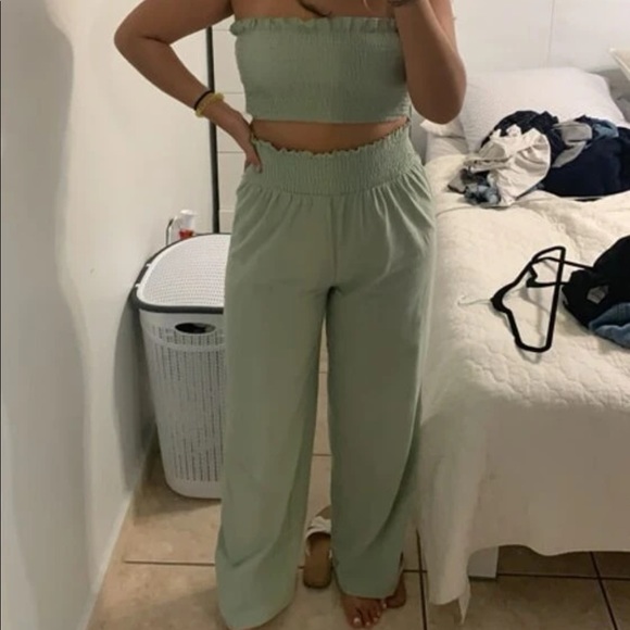 2 piece crop top pants set - Picture 14 of 14